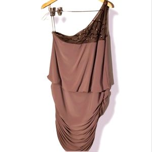 Signa+me One showlder mini Dress